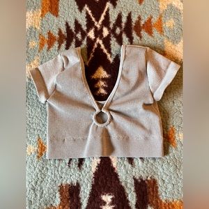 Aerie Bralette/Crop Top- Gray